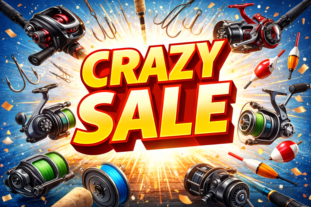 ⭐Crazy Sale ⭐- The NZ‘s Craziest Fishing Tackle Sale!