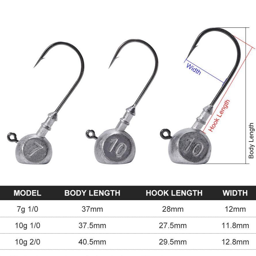 Legend Jig Head 10g 2/0