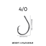 3X Strong Heavy Circle Hook 20pcs Value Pack - ReelsDeal Fishing Sale NZ