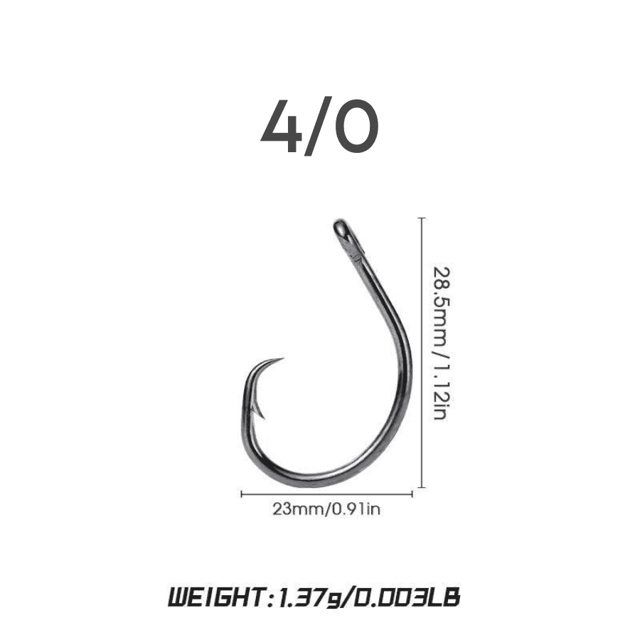 3X Strong Heavy Demon Circle Hook - ReelsDeal Fishing Sale NZ