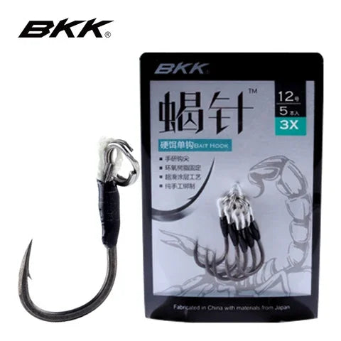 BKK Scorpion 2X Single Asist Hook - ReelsDeal Fishing Sale NZ - NZ's 1st fishing discount shop
