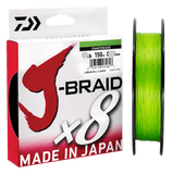 Daiwa X8 J-Braid 20LB 150m Braid Chartreuse - ReelsDeal Fishing Sale NZ - NZ's 1st fishing discount shop