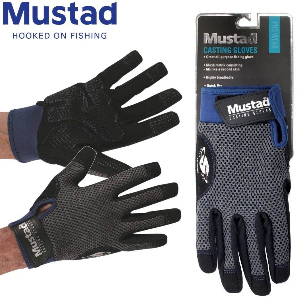 Mustad GL002 full finger cast gloves XL - ReelsDeal Fishing Sale NZ - NZ's 1st fishing discount shop