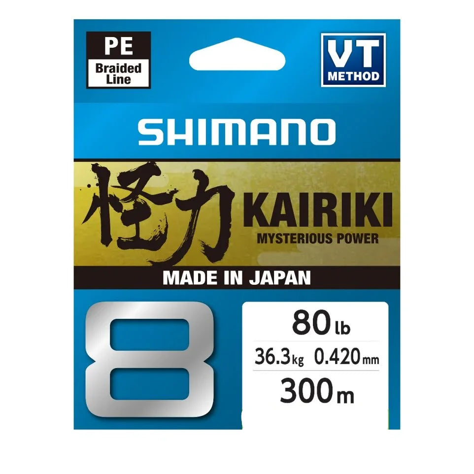 Shimano Kairiki sx8 80lb 0.42mm 300m Multi Colour - ReelsDeal Fishing Sale NZ - NZ's 1st fishing discount shop