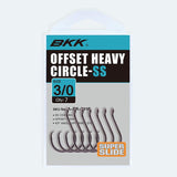 BKK Offset Heavy Circle Super Slide Hooks - ReelsDeal Fishing Sale NZ