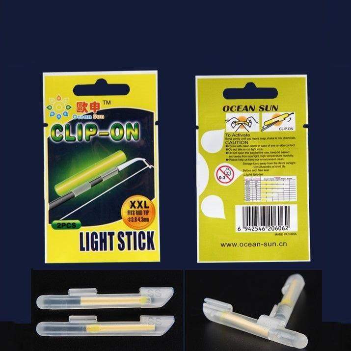 Clip-On Rod Tip Light Glow Stick for Surfcasting rods - ReelsDeal Fishing Sale NZ