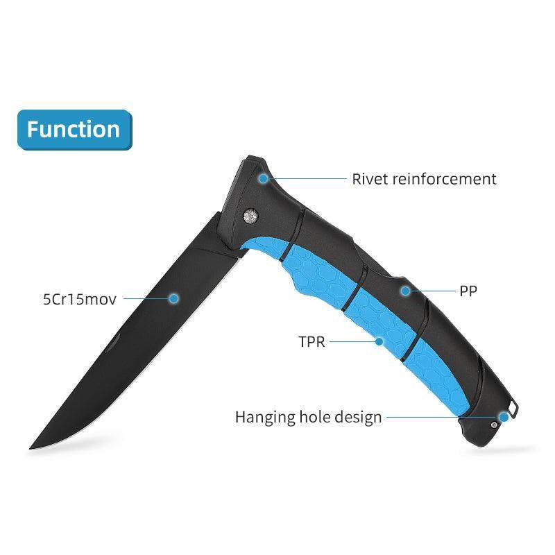 Foldable Pocket Stainless Steel Knife 6 inch Blade - ReelsDeal Fishing Sale NZ