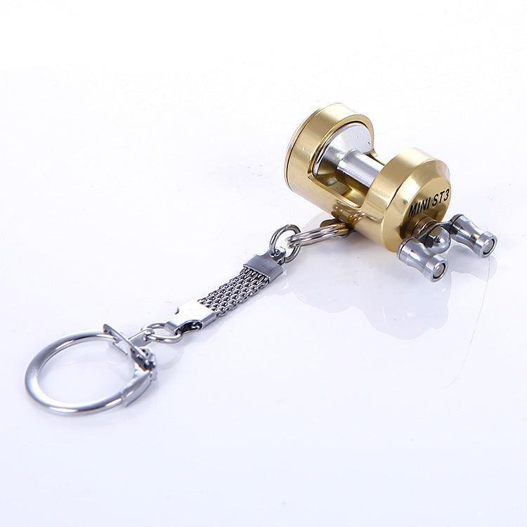 Full metal Figure Fishing Reel Key chain - ReelsDeal Fishing Sale NZ