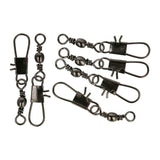 High Quality Barrel Swivel with Interlock Snap 1# 43KG Value Pack - ReelsDeal Fishing Sale NZ