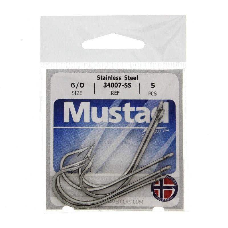 Mustad 34007 O'Shaughnessy Long Shank Hook - ReelsDeal Fishing Sale NZ