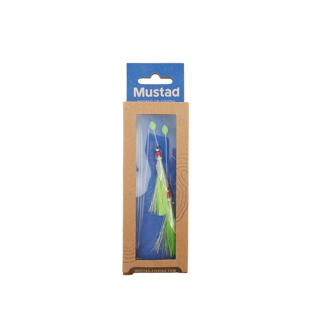 Mustad's UltraPoint® Penetrator Lumo/Green Flasher Rigs - ReelsDeal Fishing Sale NZ