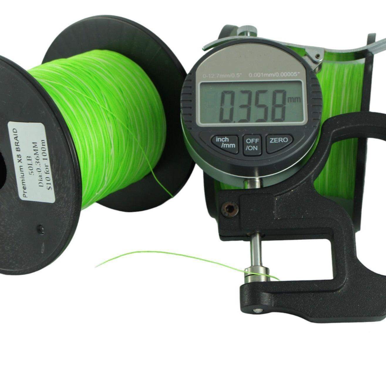 Premium X8 Braid 16LB-50LB - ReelsDeal Fishing Sale NZ