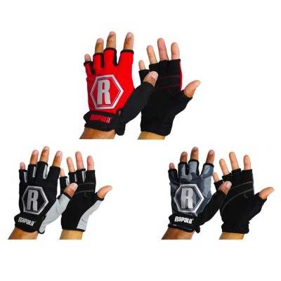 RAPALA Tactical Half Fingers Casting Fishing gloves L/XL - ReelsDeal Fishing Sale NZ