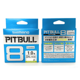 Shimano Pitbull 8 1.0# 22LB Braid 150m Green