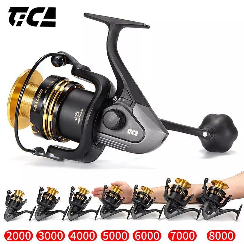 Tica Speedy Cast GEAL8000 Heavy Duty Spinning Reel - ReelsDeal Fishing Sale NZ