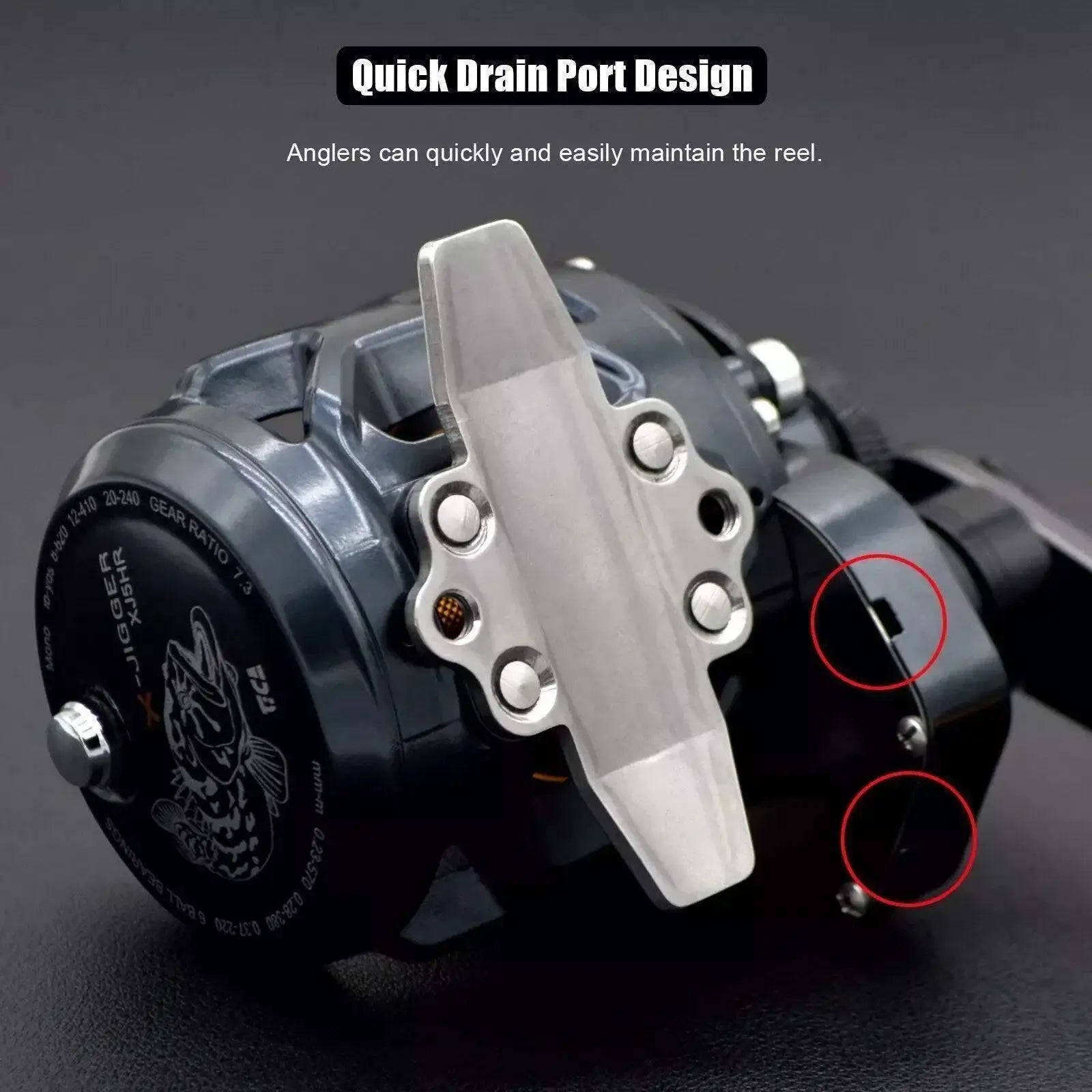 TICA X-JIGGER 7.3 High Speed Jigging Reel - ReelsDeal Fishing Sale NZ - NZ's 1st fishing discount shop