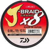 Daiwa X8 J-Braid Grand Fishing Braid 10lb 0.06mm 150M chartreuse - ReelsDeal Fishing Sale NZ - NZ's 1st fishing discount shop