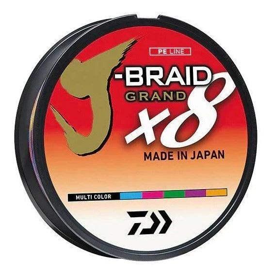 Daiwa X8 J-Braid Grand Fishing Braid 10lb 0.06mm 150M chartreuse - ReelsDeal Fishing Sale NZ - NZ's 1st fishing discount shop