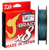 Daiwa X8 J-Braid Grand PE1.2 20LB 300M Fishing Braid - ReelsDeal Fishing Sale NZ