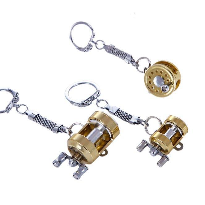 Full metal Figure Fishing Reel Key chain - ReelsDeal Fishing Sale NZ