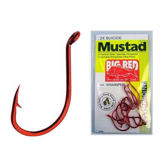 Mustad Big Red Suicide Octopus Hook - ReelsDeal Fishing Sale NZ