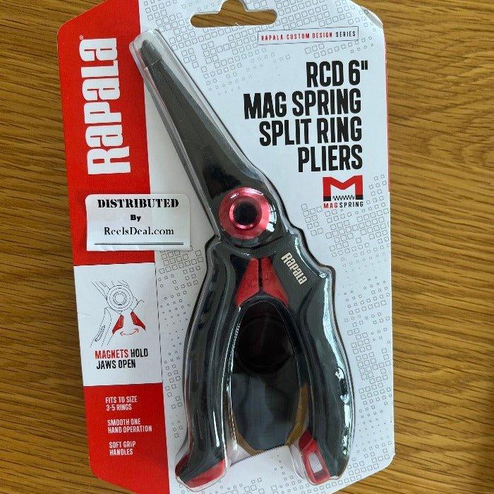 Rapala RCD 6inch Mag Spring Split Ring Plier - ReelsDeal Fishing Sale NZ