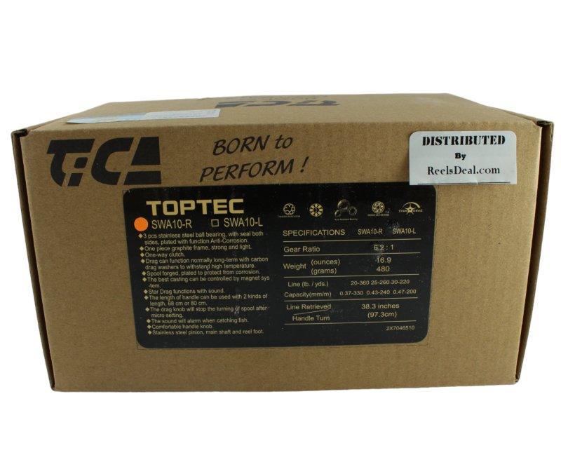 Tica Toptec SWA10-R Overhead Reel - ReelsDeal Fishing Sale NZ